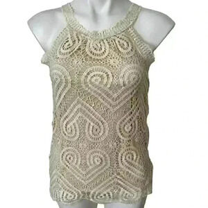 Adiva Lace Tank Top Blouse